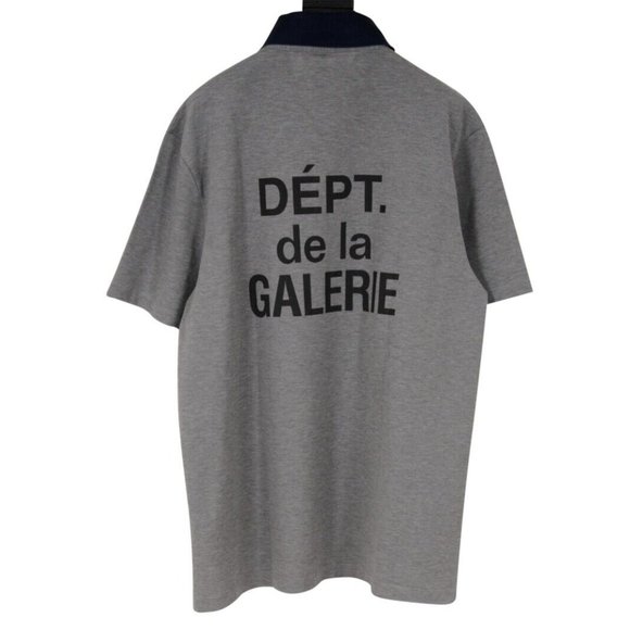 Tシャツ・カットソー GALLERY DEPT. x LANVIN | FRENCH LOGO POLO SHIRT LIGHT BLUE Lanvin | Shirts | Gallery Dept Lanvin Mens Polo Shirt Size